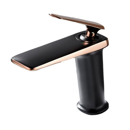 Rynx | Single Hole Bathroom Faucet 6.69" H Modern Luxury Sink Faucet
