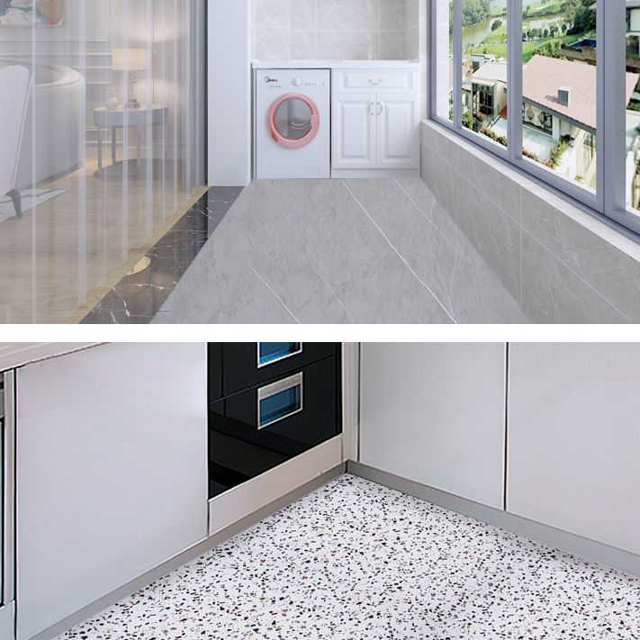 Rynx | Modern PVC flooring Peel and Stick porcelain tile look vinyl plank flooring