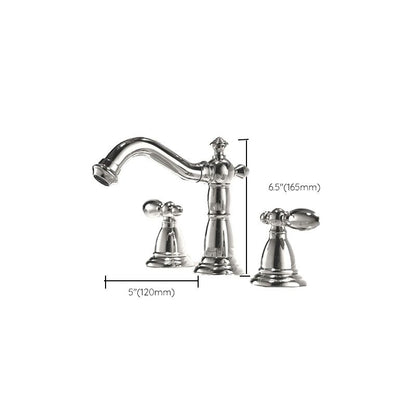 Rynx | Traditional Roman Bathtub Faucet Set Copper Fixed Deck Mount with Handles