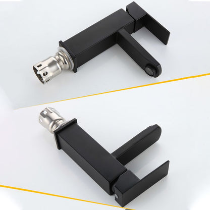 Rynx | Modern sink faucet centerset bathroom sink faucet in black