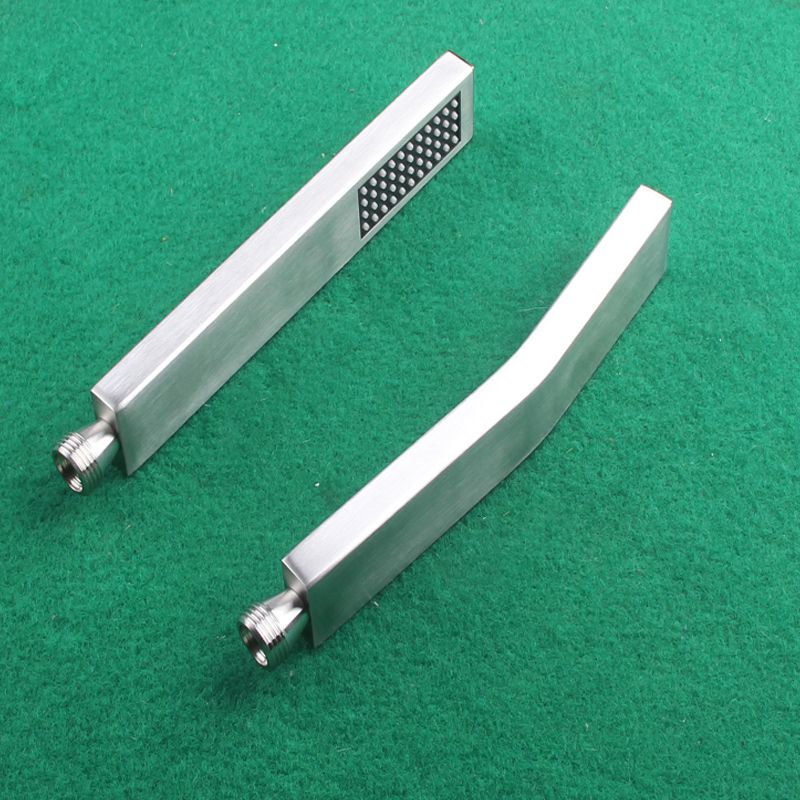 Rynx | Simple Rectangle Shower Head 304 Stainless Steel Hand Shower