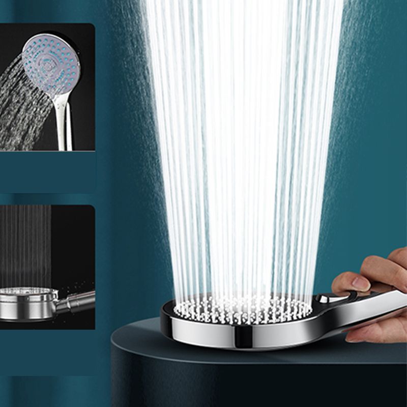 Rynx | Modern Round Hand Shower Adjustable Spray Pattern Wall Mount Hand Shower