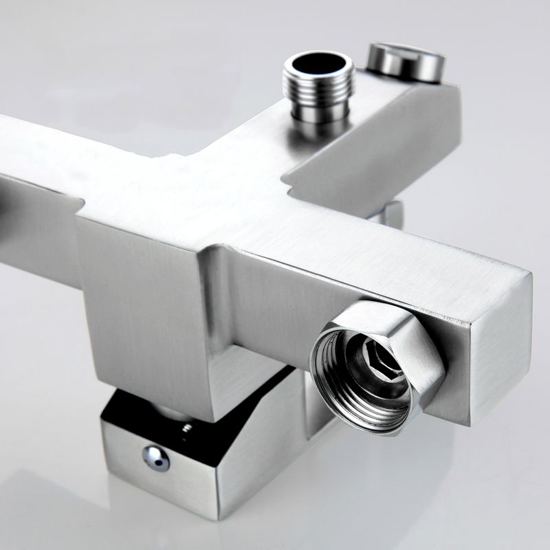 Rynx | Modern Bathtub Faucet Mounting Kit 304 Stainless Steel Wall Mount Bathroom Faucet