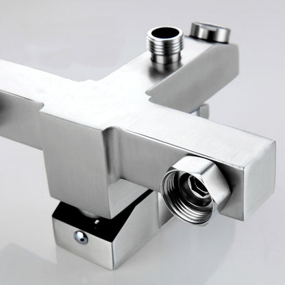 Rynx | Modern Bathtub Faucet Mounting Kit 304 Stainless Steel Wall Mount Bathroom Faucet