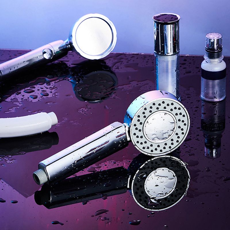 Rynx | Contemporary Wall-Mounted Shower Head Combination Chrome Round Hand Shower