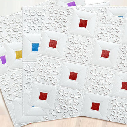 Rynx | Modern wall covering foam 3D embossed peel and stick wall panel