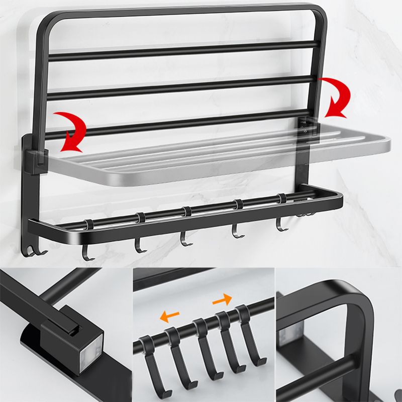Rynx | Matte black bathroom accessory set Modern bathroom accessory hardware set