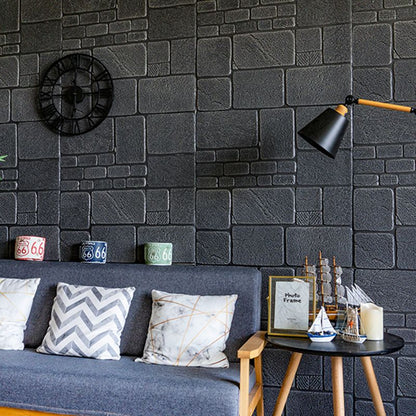 Rynx | 3D artificial stone wall panel industrial style living room wall panel (pack of 10)