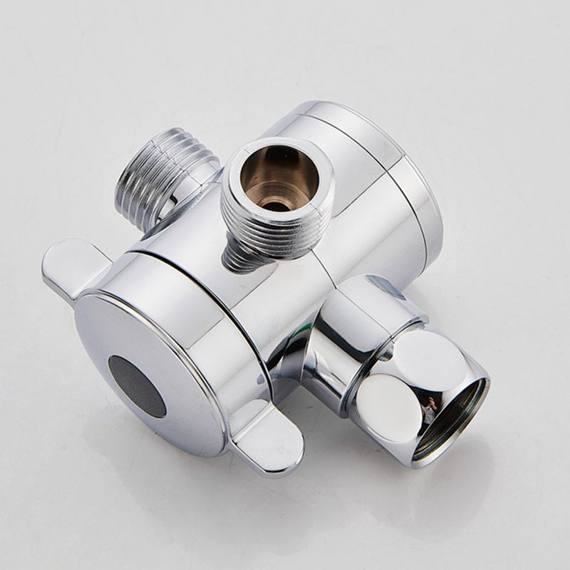 Rynx | Silver Square Double Shower Head Modern Water Filtration Wall-Mounted Shower Head