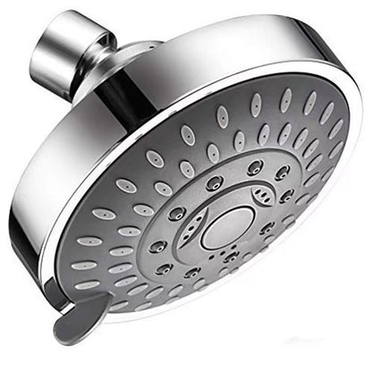 Rynx | Modern Fixed Shower Head with Catalyst 4-Inch Silver Wall Mount Shower Head
