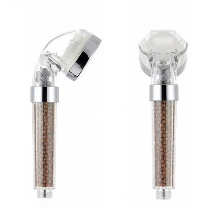 Rynx | Traditional Round Handheld Wall-Mounted Shower Head