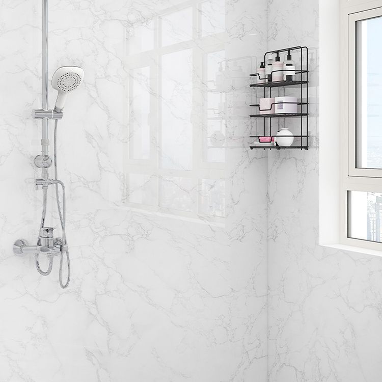 Rynx | Modern Peel/Stick Splash Guard Tiles PVC Wallpaper for Bathroom Splash Protection