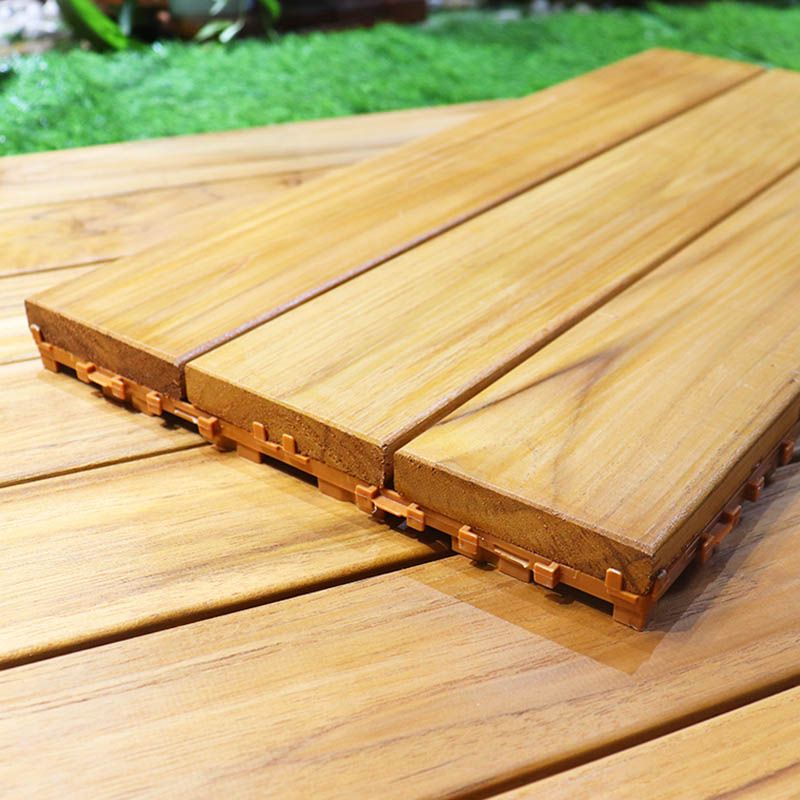 Rynx | Connected outdoor floor tiles wooden planks