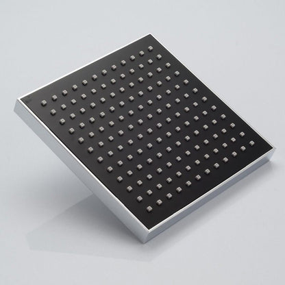 Rynx | Modern square solid shower head with shower arm wall-mounted shower head made of stainless steel
