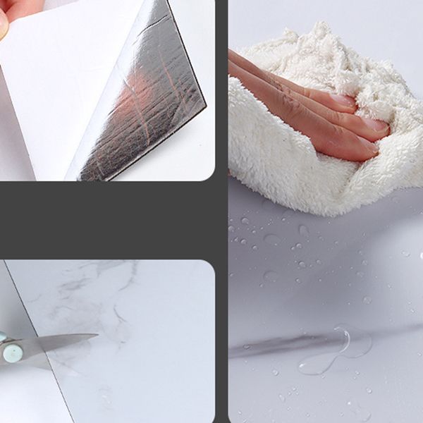 Rynx | Single Tile Peel and Stick Back Wall Waterproof Wallpaper with Rectangular Shape