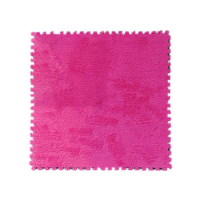 Rynx | Modern tiles and carpet plush cut composite non-slip carpet tiles
