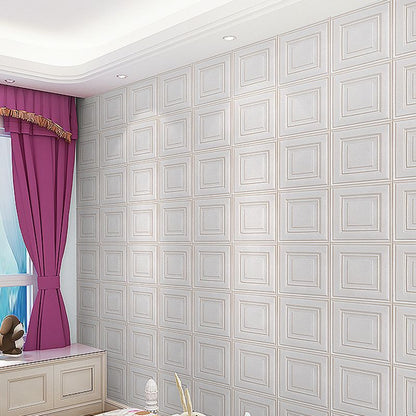 Rynx | Contemporary Wall Shelves 3D Brick Bathroom Wall Panels Set of 2