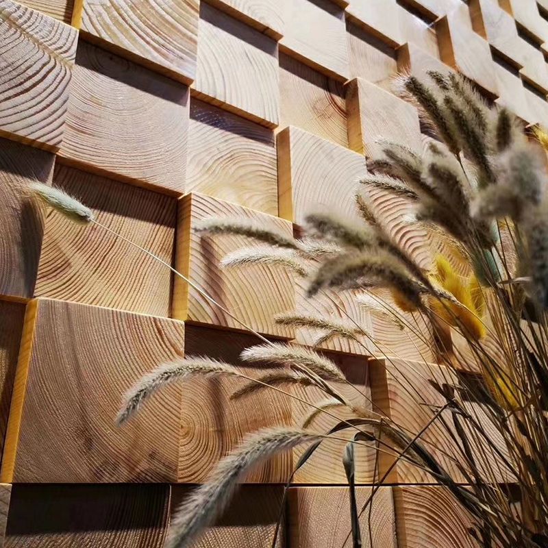 Rynx | Wall-Ceiling Light Wood Gluing Mosaic Indoor Modern Wall Ceiling