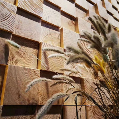 Rynx | Wall-Ceiling Light Wood Gluing Mosaic Indoor Modern Wall Ceiling