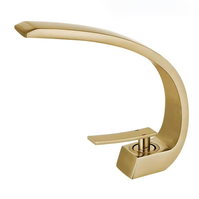Rynx | 17 cm High Basin Faucet Luxury 1 Hole Basin Faucet Cubic Bathroom Faucet