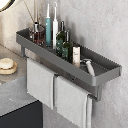 Rynx | Minimalist Matt Metal Bathroom Accessory Set Modern Bathroom Shelf