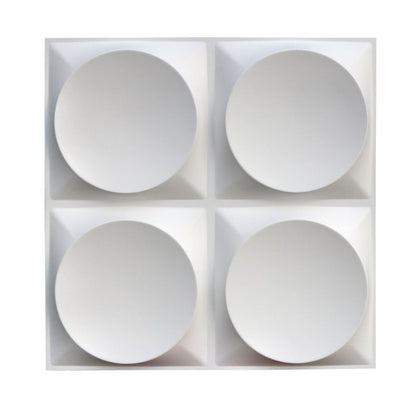 Rynx | Modern Style PVC Wall Panel Living Room Peel and Stick Wall Covering 3D Wall Covering