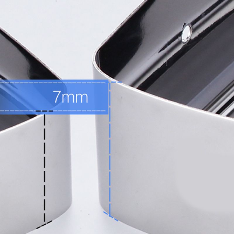 Rynx | Modern Stainless Steel Bath Accessory Set Rectangular & Triangular Bath Shelf