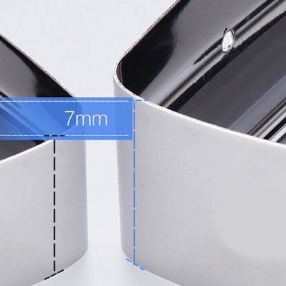 Rynx | Modern Stainless Steel Bath Accessory Set Rectangular & Triangular Bath Shelf