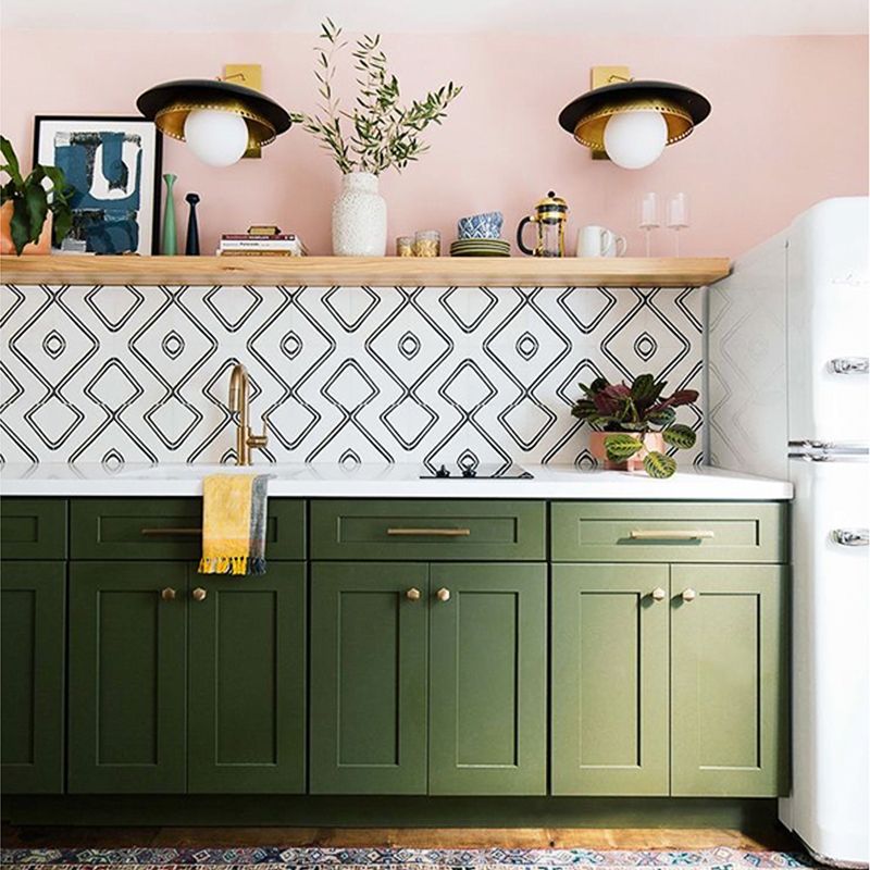 Rynx | Waterproof PVC Tile Singular Peel & Stick Tile for Kitchen Splashback Wall