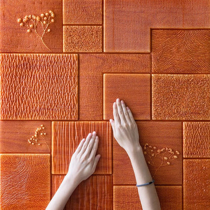 Rynx | Industrial Wall Plank 3D Brick Bathroom Living Room Wall Panel Set of 1