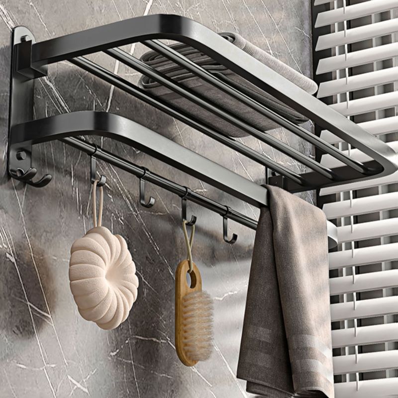 Rynx | Modern gray bathroom accessory set bathroom shelf bath hardware set