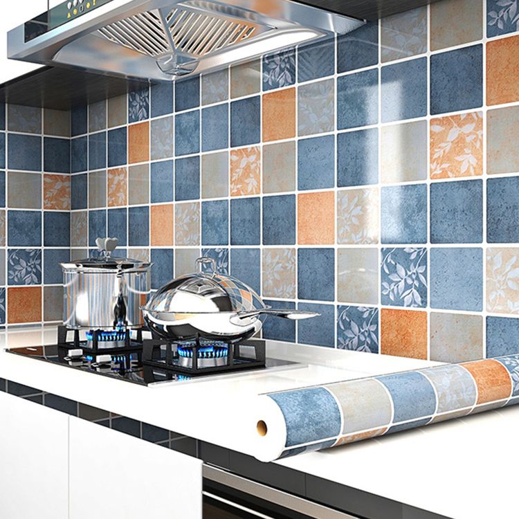 Rynx | Grid Mosaic Peel & Stick Tile Waterproof Kitchen Wallpaper