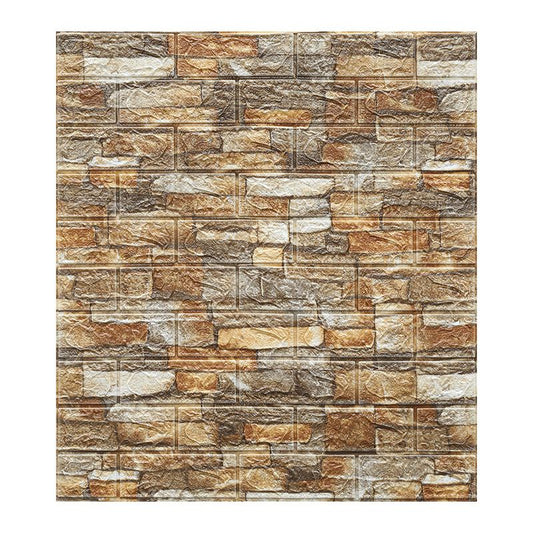 Rynx | Industrial Wall Panel 3D Brick Bathroom Living Room Wall Panels Set of 10