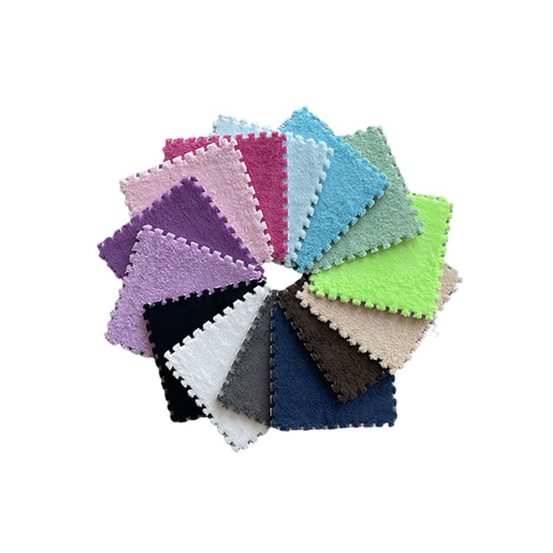 Rynx | Multicolored Level Loop Carpet Tile Non-Slip Composite Floor Tiles for Bedroom