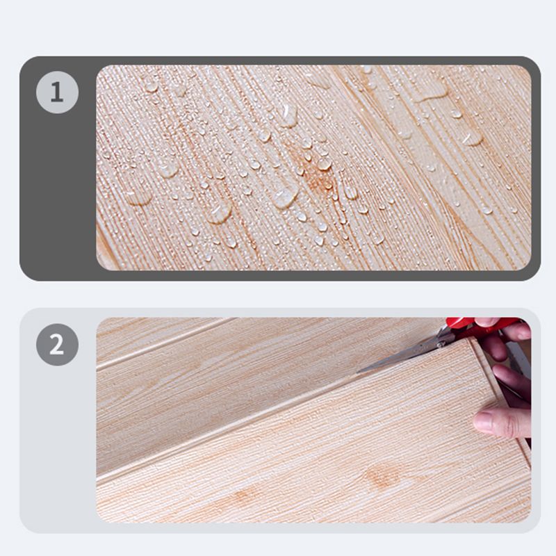 Rynx | Waterproof Wall Paneling Peel and Stick Wood Look Design Wall Paneling