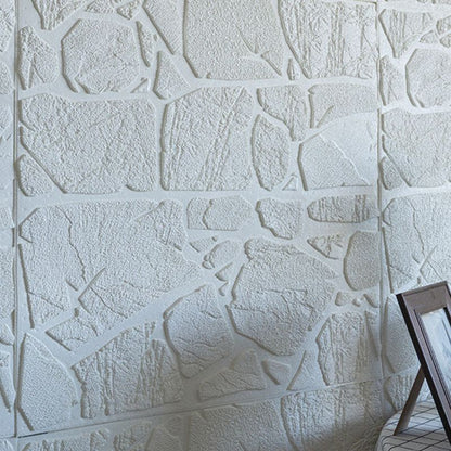 Rynx | Modern Pearl Wainscoting PVC Wall Access Panel Peel and Stick Wall Tile for Bedroom