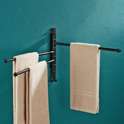 Rynx | 2-Piece Stainless Steel Towel Bar Modern 13.6" B Bathroom Accessory Set