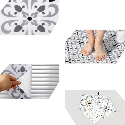 Rynx | Print Plastic Peel & Stick Tile Field Tile for Splash Guard Wall