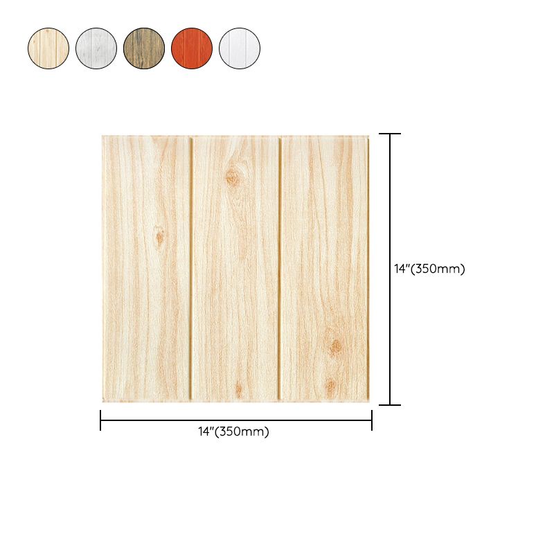 Rynx | Modern Wall Cladding Peel and Stick Wood Look Design Wall Cladding
