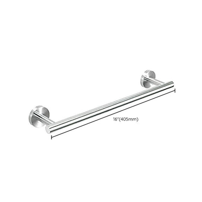 Rynx | Metal Simple Bathroom Accessories as a Single Piece or in a Set in Silver