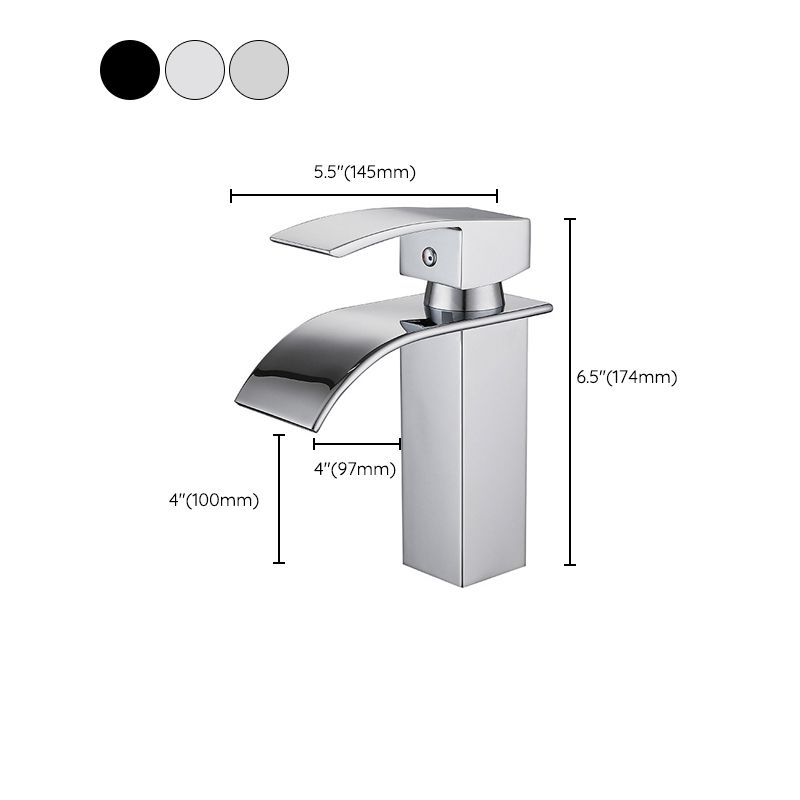 Rynx | Waterfall Faucet Sink Bathroom Faucet Light Luxury Sink Faucet