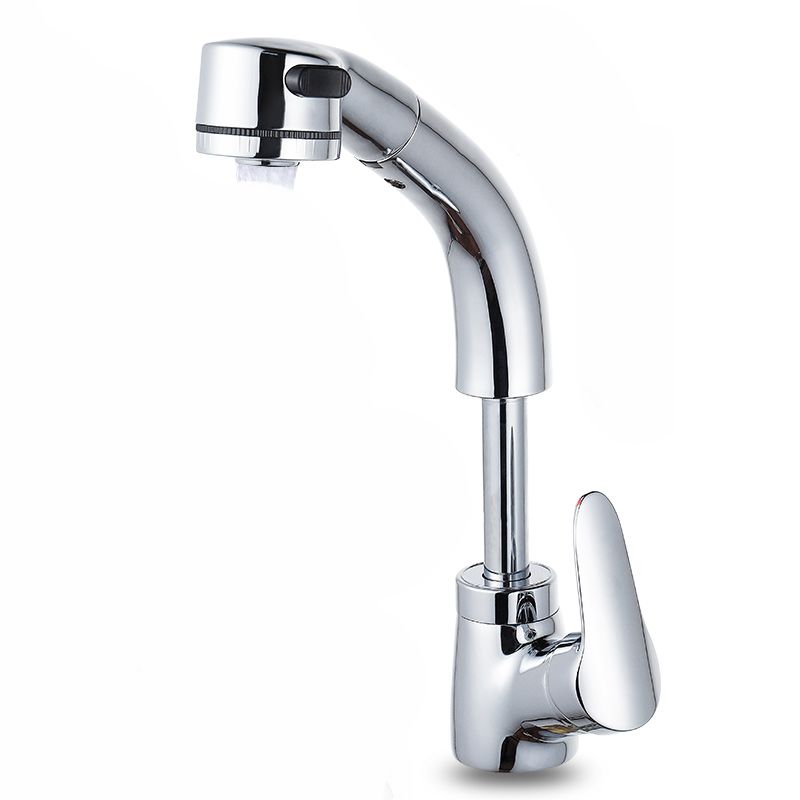 Rynx | Modern Simple Vessel Sink Faucet High Arc Bathroom Sink Faucet