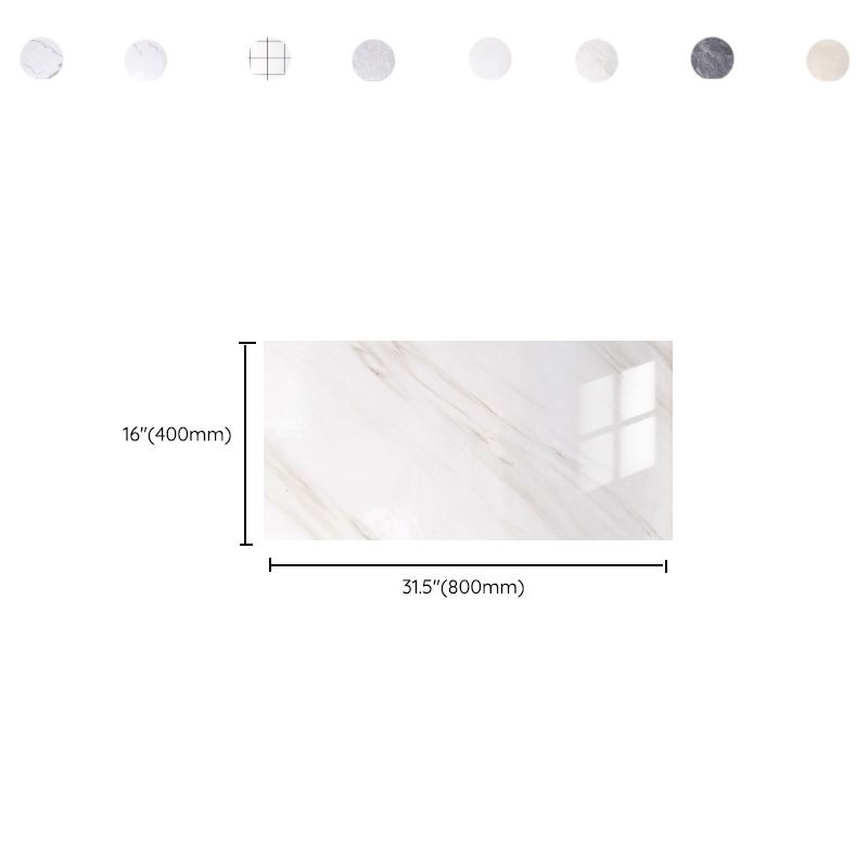 Rynx | 10-Pack PVC rectangular Peel-and-Stick wall tile kitchen and bathroom backsplash