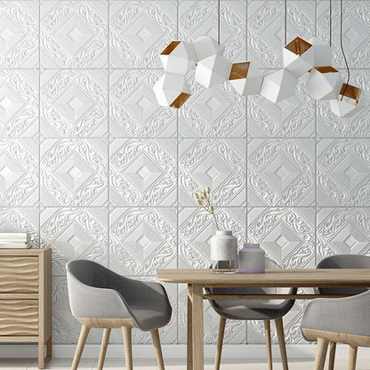 Rynx | Modern Tin Backsplash Cover Three-Dimensional Printing Wall Ceiling Panel