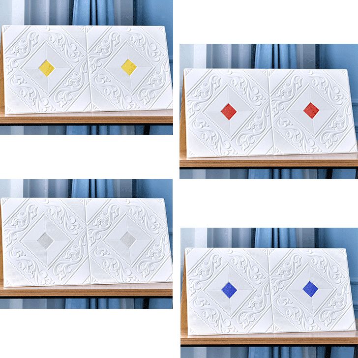 Rynx | Modern Tin Backsplash Cover Three-Dimensional Printing Wall Ceiling Panel