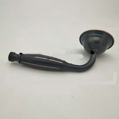 Rynx | Traditional Handheld Shower Head with Hose Polished Brass Wall Mounted Shower Head