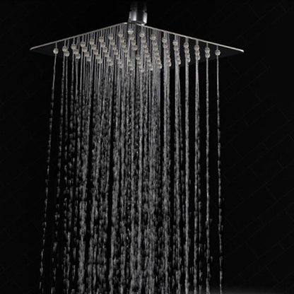 Rynx | Metal Fixed Shower Head Modern Bathroom Ceiling Mount Shower Head