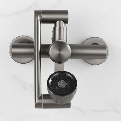 Rynx | Modern Wall-Mounted Kitchen Faucet Single Lever Faucet in Chrome