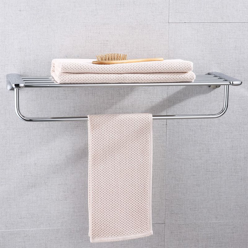 Rynx | Modern Bathroom Hardware Paper Holder Bathroom Shelf Silver Bathroom Accessory Set