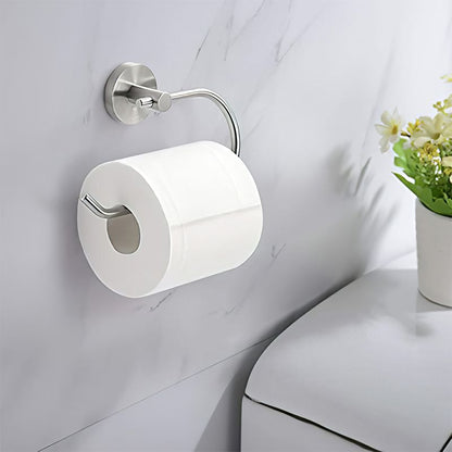 Rynx | Metal Simple Bathroom Accessories as a Single Piece or in a Set in Silver